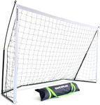 QUICKPLAY Kickster Soccer Goal, Bla