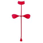 SHERRYLO Micro Sling Bikini Extreme G String Slingshot Bikinis Slutty Exotic Swimsuit Thong Bathing Suit Lingerie for Women, 17112-red, One Size