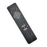 New Remote Control for Philips Ambilight 4K LED LCD Smart TV 43PUS8105/12 50PUS8105/12 58PUS8105/12 70PUS8105/12 43PUS7855/12 50PUS7855/12 - No Setup Needed