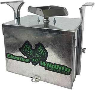 Elusive Wildlife Premium 12 Volt Feeder Control System - Box and Motor Only - Galvanized