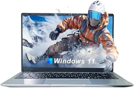 XINHENGTAI Windows Laptop Computer, 14.1 Inch Quad Core Laptop Notebook Windows 11 Traditional Laptop Computers with 6GB DDR4 256GB SSD 2.4/5G WiFi BT4.0 HDMI USB 3.0, Large Battery Capacity