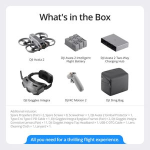DJI Avata 2 Explorer Combo – 4K FPV Drone with Accessories