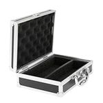 Tachiuwa Heavy-Duty Carrying Case for Microphone System and Camera Gear, Aluminum Alloy Construction, 23x16x7.2cm