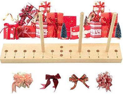WITBASS Extended Bow Maker for Ribbon with Digital Sign, Bow Making Tool for Ribbon Crafts DIY Decoration for Christmas,Valentine's Day,Easter，Holiday Bow/Wreaths