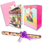 Almoda Creations Marriage Anniversary Greeting Card-Here'S For You Warm Wishes On Your Anniversary