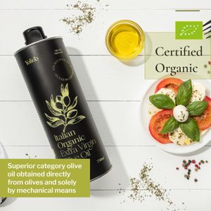 Italian Organic Extra Virgin Olive Oil, 0.75L Bottle