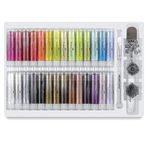 Faber-Castell Gelatos Dolce II Gift Set - 28 Colors - Multi-Purpose Art Medium Set