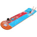 Bestway H2OGO Tsunami Splash Ramp Slide, 16ft Inflatable Water Slide for Garden, Slip and Slide Water Slide For Kids with Built in Sprinklers, Multicolor (52478)