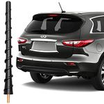 7" Short Antenna Infiniti EX35 EX37 FX35 FX45 QX70 2013 JX35 FX37 - AM/FM Spiral Rubber Rear Top Antenna Replacement