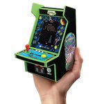 My Arcade Galaga Micro Player Pro: 2 Games in 1, Mini Arcade Machine, Fully Playable, 6.75 Inch Collectible, Color Display,