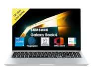Samsung Galaxy Book 4 15.6" Full HD | Intel Core i5 1335U | 16GB RAM | 512GB SSD | Win 11 Home | MS Office'2024 | Fingerprint Reader | Intel Iris XE Graphics | Backlit Keyboard |NP750XGJ-LS6IN |Silver