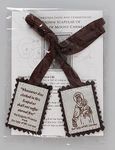 Brown Scapular Wool Our Lady of Mount Carmel