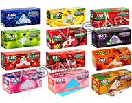 8 Mixed Juicy Jays Different Fruity Flavours Big Size Rolls Rolling Smoking Papers - VSTAR