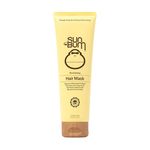 Sun Bum Revitalizing Deep Conditioning Hair Mask | Vegan and Cruelty Free Moisturizing and Restoring Hair Treatment for Damaged Hair | 6 oz