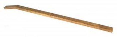 Premium Hardwood FULLY FRETTED Cigar Box Guitar Neck - 25-inch Scale - Made in the USA! (Exotic Sapele)