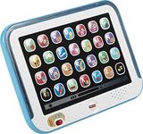 Fisher-Price Laugh & Learn Smart Stages Tablet - Blue, Electronic Learning Toy with Music