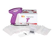 PAG Price Tag Standard Attacher Tagging Gun for Clothing with 5 Needles and 2000 Barbs Fasteners, Purple