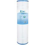 Tier1 Pool & Spa Filter Cartridge | Replacement for Hayward C4000, Filbur FC-1270, Pleatco PA100N, Unicel C-7487 and More | 100 sq ft Pleated Fabric Filter Media