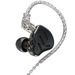 CCA KZ Zax Metal Headset 7BA+1DD Hybrid 16 Drivers HiFi Bass Earbuds in Ear Monitor Headphones Sport Noise Cancelling Earphones