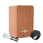 Cajon by Gear4music, Teak, with Bag and Accessories