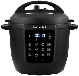Instant Pot 5.7L Classic Electric Multicooker - 7-in-1 Smart Cooker - Pressure, Slow, Steamer, Sauté, Yogurt Maker, Egg Cooker, Food Warmer - Stainless Steel, Black