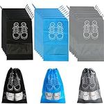 24PCS Shoe Bags for Travel,Large Du