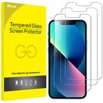 JETech Screen Protector for iPhone 13 mini 5.4-Inch, Tempered Glass Film, 3-Pack