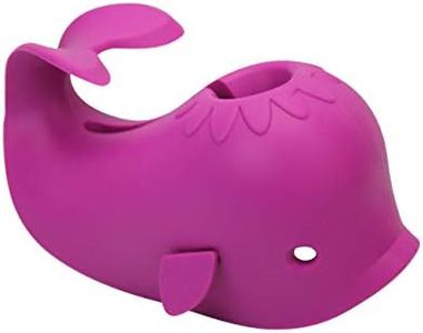 Bath Spout Cover for Bathtub - Faucet Baby Covers Protects Baby During Bathing Time While Being Fun. Cute Soft Whale Making for Enjoyable Safe Baths Your Child Will Love. (1 Pack, Purple)