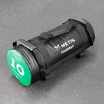 METIS Power Bags [5kg, 10kg, 15kg, 20kg, 25kg, 30kg or Complete Set] | Strength Training Equipment | Prefilled Powerbag Weights for Home Gyms, Powerlifting, Crossfit & MMA (10kg)