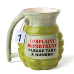 BigMouth Inc. Grenade Mug, Take a Number