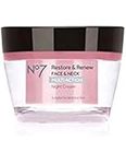 No7 Restore & Renew FACE & NECK MULTI ACTION Night Cream 50ml