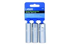 Laser 7295 Thin Wall Spark Plug Socket Set 3/8"D 3pc