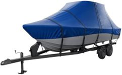 Seal Skin Covers T-Top Boat Cover, Waterproof & Heavy-Duty Cover for Center Console Boats, Fits 28'-30'L x 120" W (Beam), UV & Fade Resistant, Secure Fit with Straps for All-Weather Protection