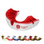 OPRO Gold Level Mouthguard, Adults and Kids Sports Mouth Guard, with Revolutionary Fitting Technology for Boxing, Lacrosse, MMA, Martial Arts, Hockey, and All Contact Sports (England Rugby, Adult)