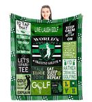 Golf Gifts for Men Golfers Unique - Golf Gift for Men Funny - Golf Gifts for Men Who Have Everything - Gifts for Golf Lovers/Players - Golfers/Golfing Gifts - Golfing Accessories Blanket 60" x 80"