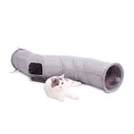 PAWZ Road Cat Tunnel Collapsible S Shape Cat Play Tube 10.5 Inches in Diameter