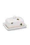 Cooksmart British Designed Ceramic Butter Dish with Lid | Large Butter Dish for All Types of Kitchens | Butter Dishes for All Sizes of Butter