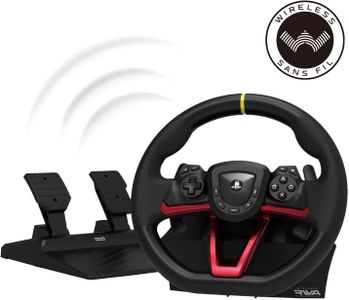 HORI Wireless Racing Wheel for PS5 – Ergonomic Gaming Controller
