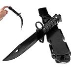 xinlongus m9 tactical plastic soft knife training show props realistic plastic rubber party bending safety Suitable for ages 12 and above