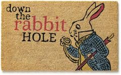 Entryways Victoria and Albert Museum Down The Rabbit Hole Coir Doormat