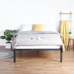 Olee Sleep 18Inch Dura Metal Steel Slate Bed Frame - S3500 Queen 18BF10Q