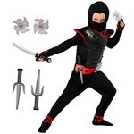 Morph Ninja Costume Kids, Ninja Halloween Costume For Boys, Ninja Kids Costume, Deguisement Ninja Enfant, S