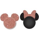 Disney Rose Gold Mickey and Rose Gold Minnie Antenna Topper