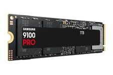 Samsung SSD 9100 PRO 1TB, PCIe 5.0x4 M.2 2280, Seq. Read Speeds Up to 14,800MB/s, Best for AI Computing, Gaming, and Heavy Duty Workstations (MZ VAP1T0B)