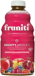Fruniti Superfruit Medley Smoothie Mix - Antioxidant - No Sugar Added - Tumeric, Acai, Goji, Elderberry, Blueberries, Pomegranate, Grape Skin, Apple & Pineapple - Makes 24 Smoothies