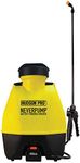 HUDSON 19001 Outdoor Roller Shades 4 Gallon NeverPump Bak-Pak Sprayer, Yellow