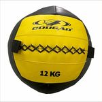 COUGAR Max Medicine Crossfit Fitness Wall Ball Unisex Strength for Workout Non Slip Textured, Men/Women -12 KG