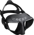 Cressi Atom, Black/Black, Clear Lens