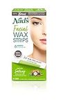 Nad's Hypoallergenic Facial Wax Strips, 24 strips (Pack of 2)