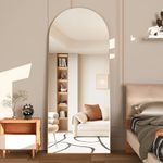 NEUWEABY Arched Floor Mirror 165x60